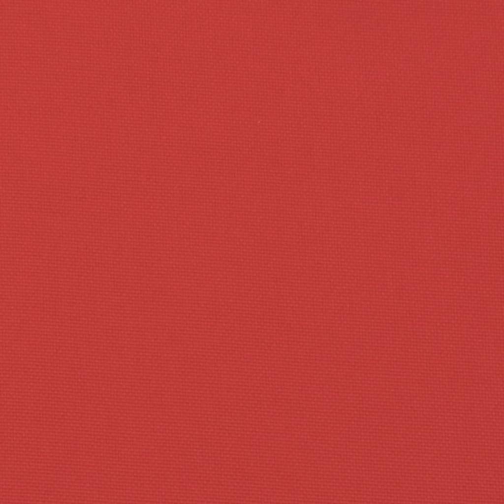 Palettenkissen 2-tlg. Rot Stoff