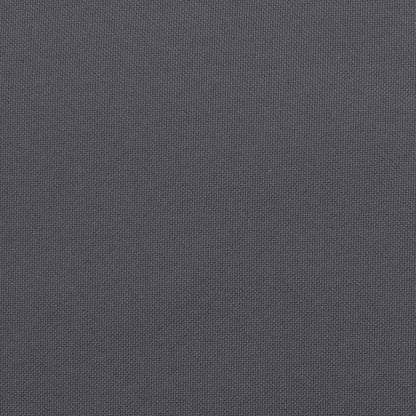 Palettenkissen 2-tlg. Anthrazit Stoff