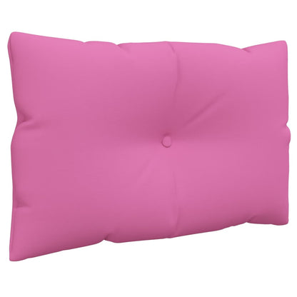 Palettenkissen 2 Stk. Rosa Oxford-Gewebe