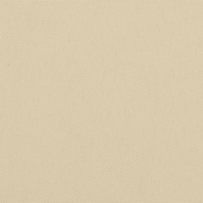 Palettenkissen Beige 58x58x10 cm Stoff