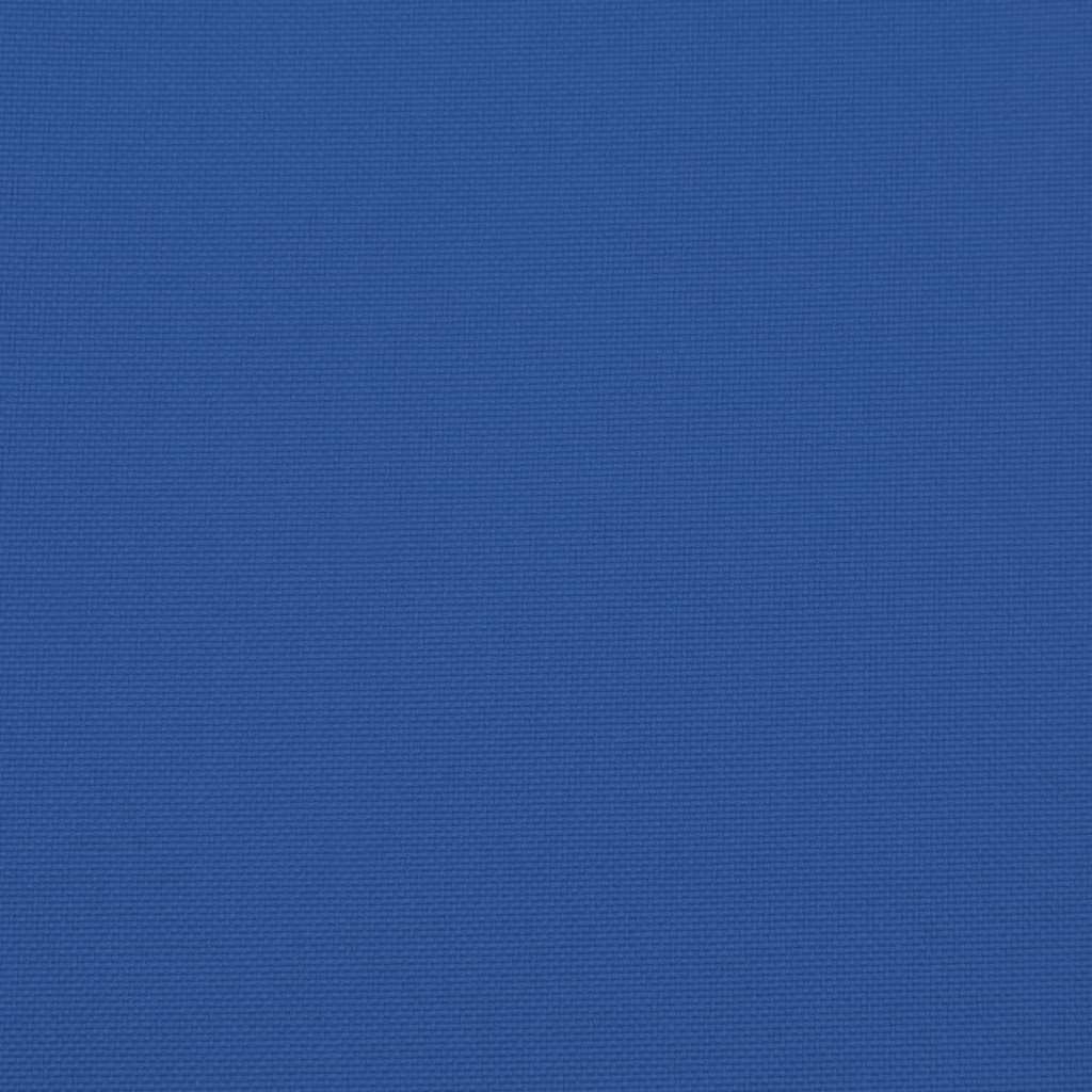 Palettenkissen Blau 58x58x10 cm Stoff