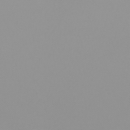 Stuhlkissen 2 Stk. Grau 40x40x7 cm Oxford-Gewebe
