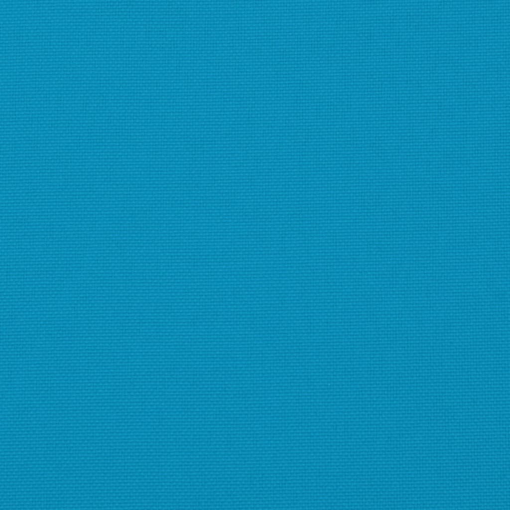 Stuhlkissen 4 Stk. Hellblau 40x40x7 cm Oxford-Gewebe
