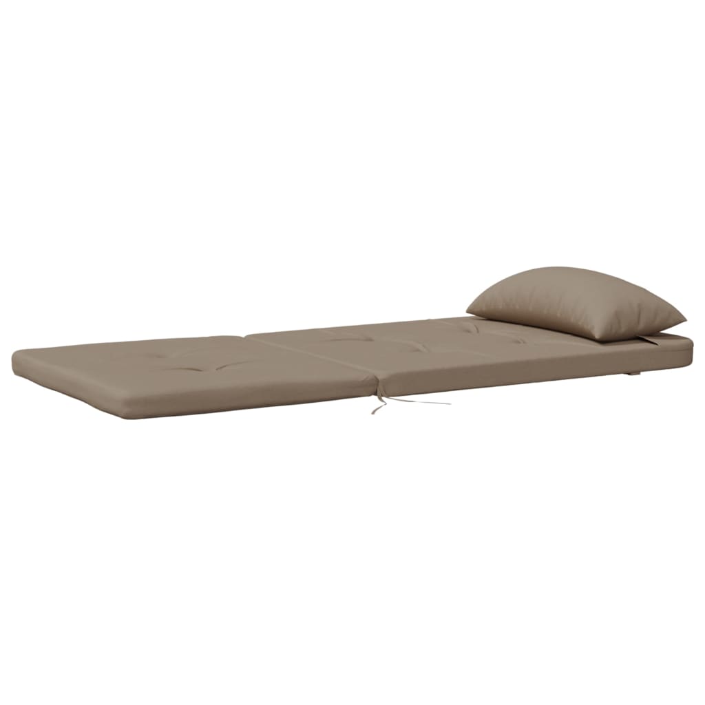 Adirondack-Auflagen 2 Stk. Taupe Oxford-Gewebe