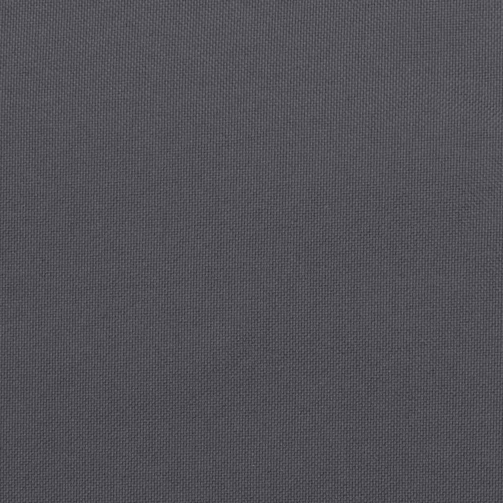 Hochlehner-Auflagen 6 Stk. Anthrazit Oxford-Gewebe