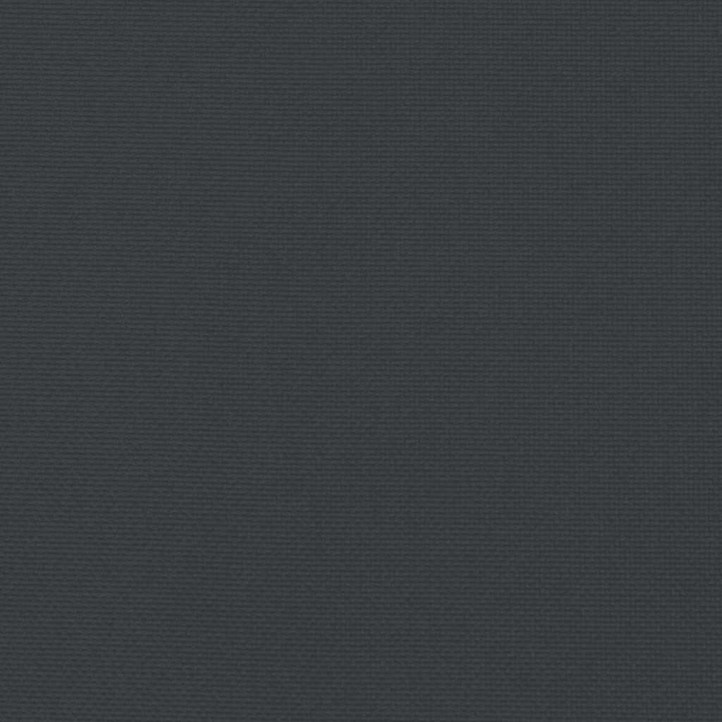 Hochlehner-Auflagen 6 Stk. Schwarz Oxford-Gewebe