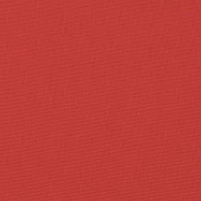 Kissen Rund Rot Ø 60 x 11 cm Oxford-Gewebe