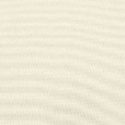 Kissen Rund Creme Ø 100x11 cm Oxford-Gewebe