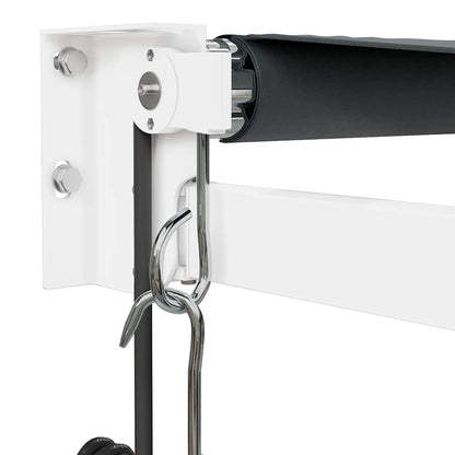 Elektrische Markise mit Kurbel Anthrazit 3,5x2,5 m