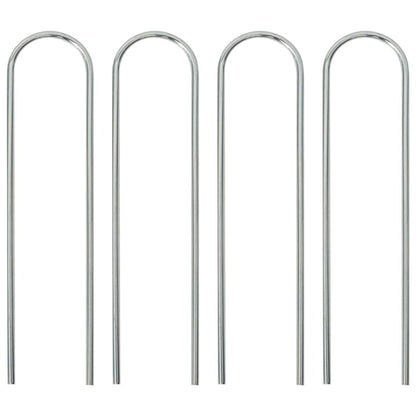 Fußball-Rebounder Weiß & Schwarz 184x61x123 cm Stahl & PE