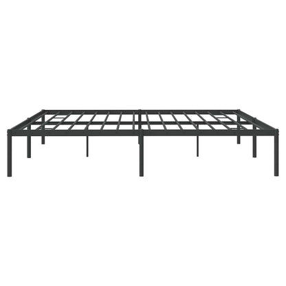 Bettgestell Metall Schwarz 180x200 cm