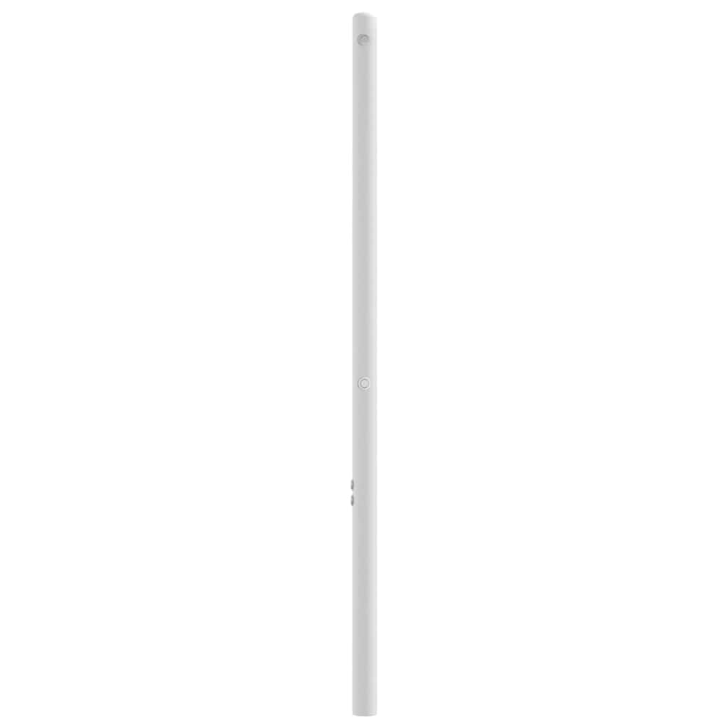 Ersatz-Kopfteil Metall Weiß 75 cm