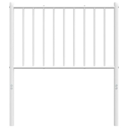 Ersatz-Kopfteil Metall Weiß 80 cm