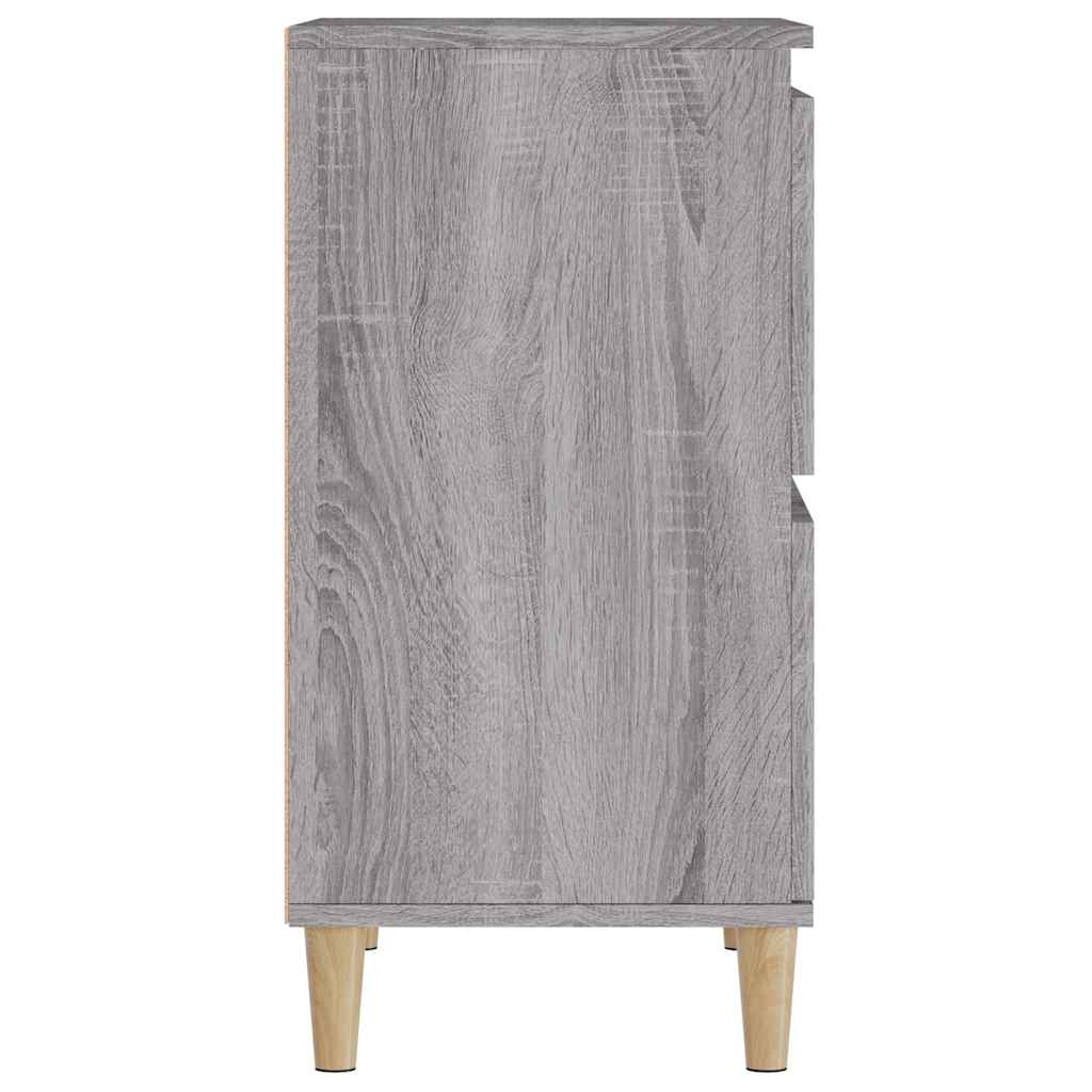 Sideboard Grau Sonoma 60x35x70 cm Holzwerkstoff