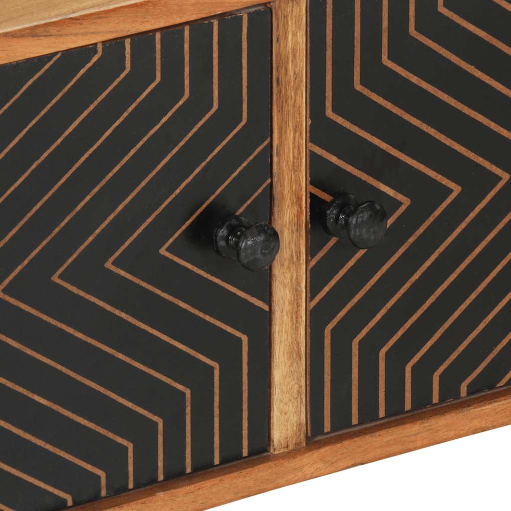 TV-Schrank 112x30x40 cm Massivholz Akazie