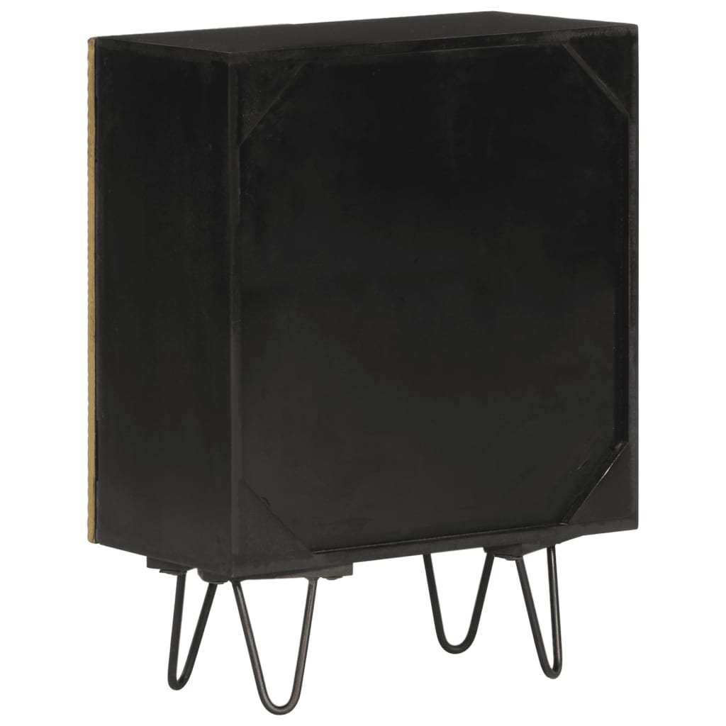 Sideboard 55x30x75 cm Massivholz Mango