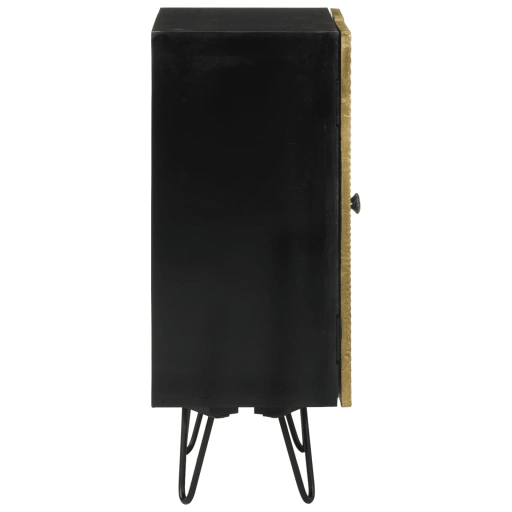 Sideboard 55x30x75 cm Massivholz Mango