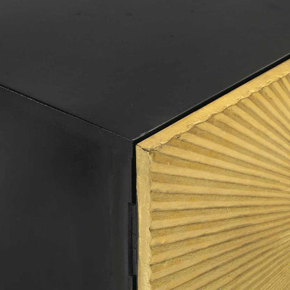 TV-Schrank 110x30x45 cm Massivholz Mango