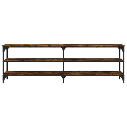 TV-Schrank Räuchereiche 160x30x50 cm Holzwerkstoff