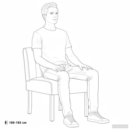 Polsterstuhl Hellgrau Samt