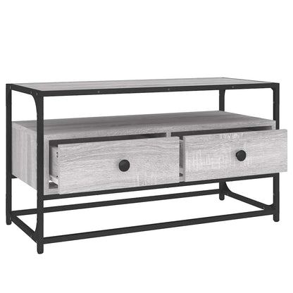 TV-Schrank Grau Sonoma 80x35x45 cm Holzwerkstoff