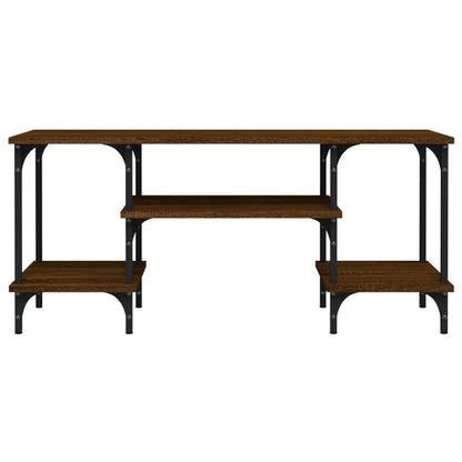 TV-Schrank Braun Eichen-Optik 102x35x45,5 cm Holzwerkstoff