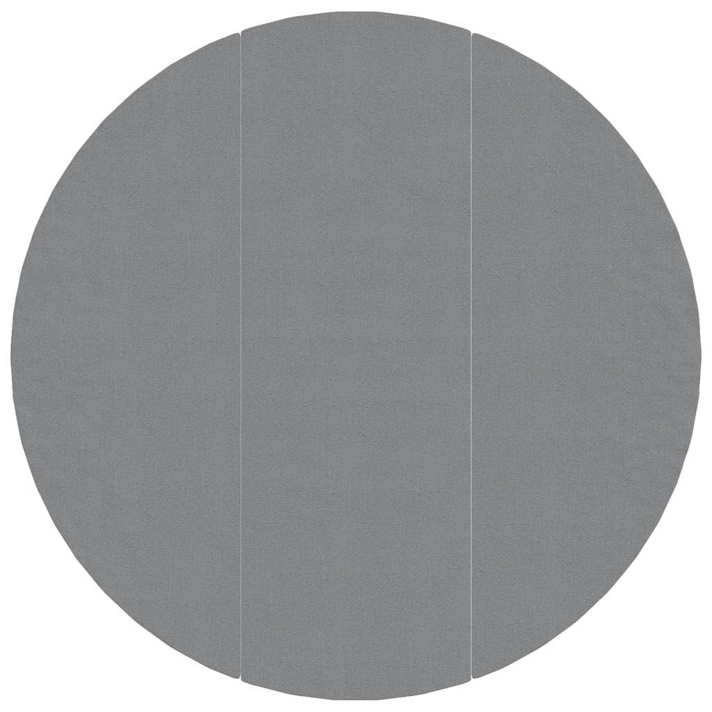 Pool-Bodentuch Hellgrau Ø396 cm Polyester Geotextil