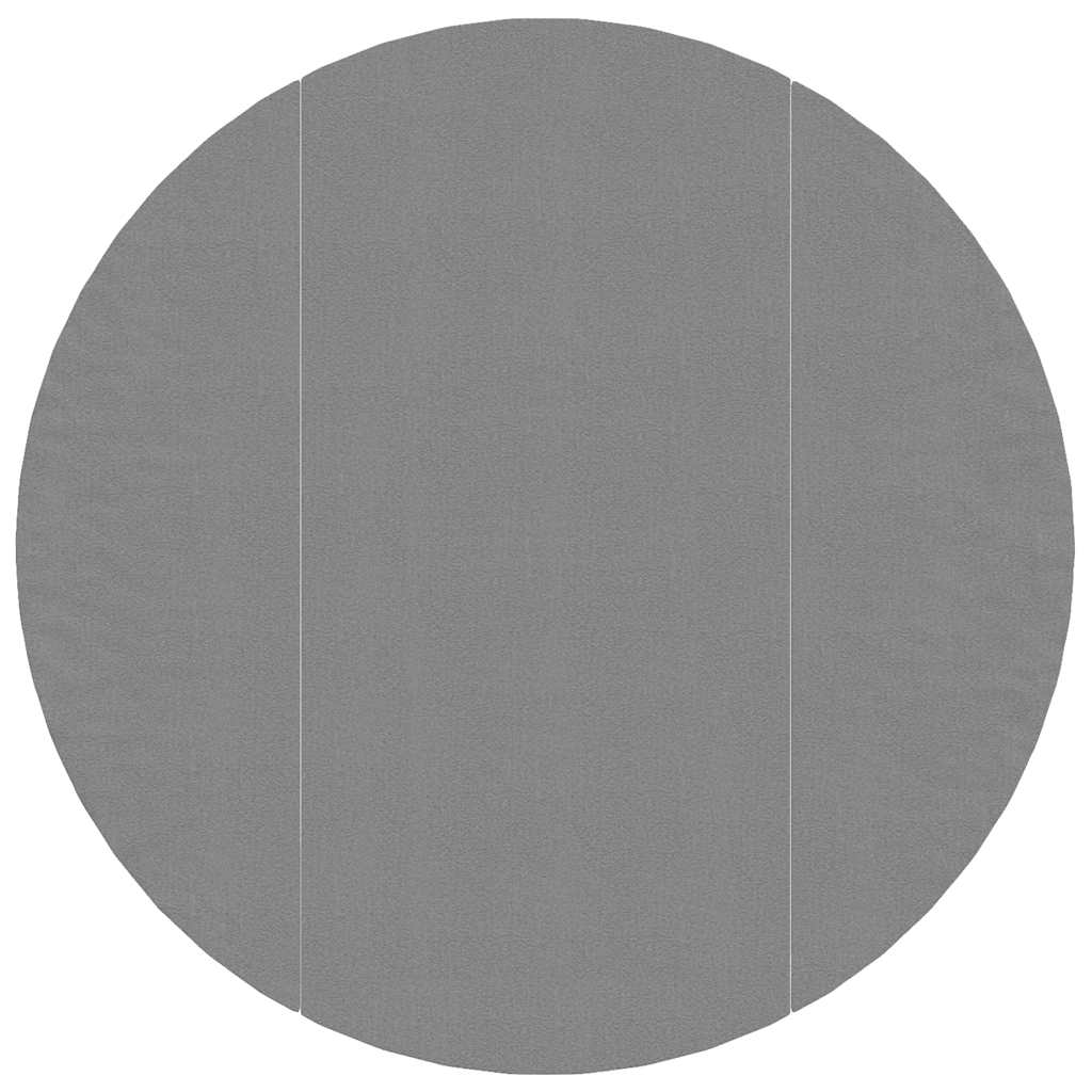Pool-Bodentuch Hellgrau Ø306 cm Polyester Geotextil