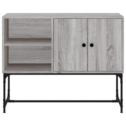 Sideboard Grau Sonoma 100x40x79,5 cm Holzwerkstoff
