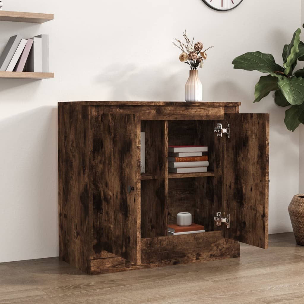Sideboard Räuchereiche 70x35,5x67,5 cm Holzwerkstoff