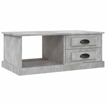 Couchtisch Betongrau 90x50x35 cm Holzwerkstoff
