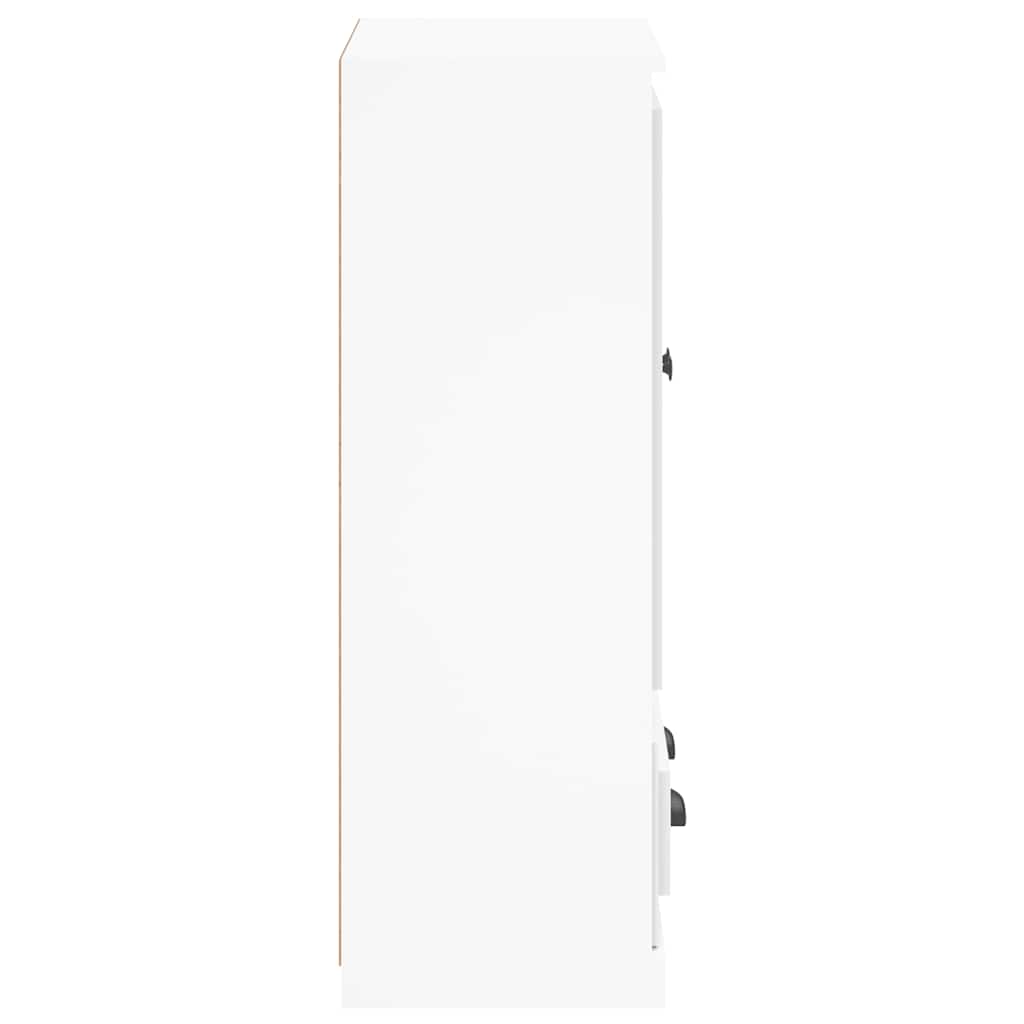 Highboard Weiß 60x35,5x103,5 cm Holzwerkstoff