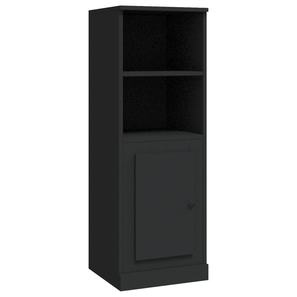 Highboard Schwarz 36x35,5x103,5 cm Holzwerkstoff