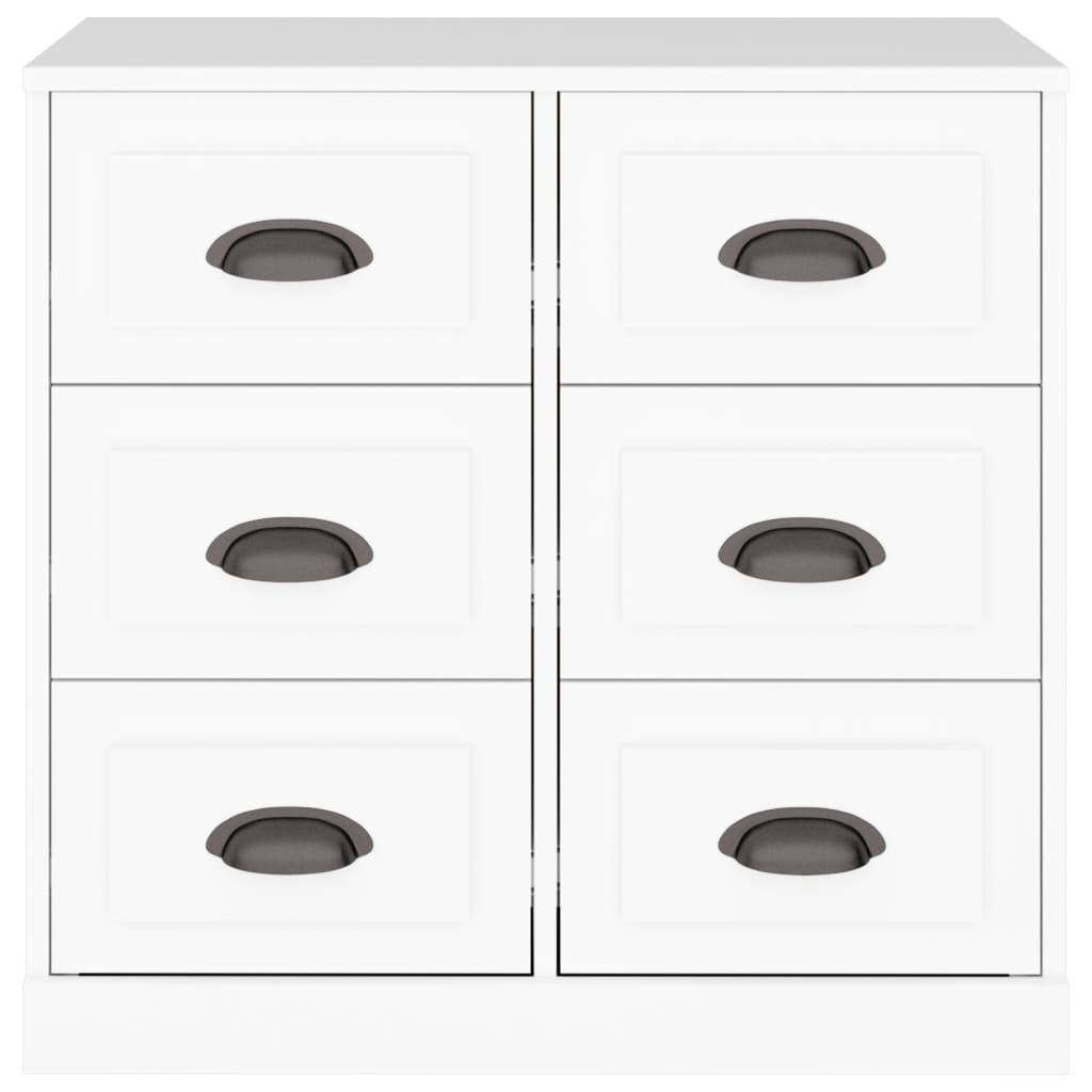 Sideboard Weiß 70x35,5x67,5 cm Holzwerkstoff