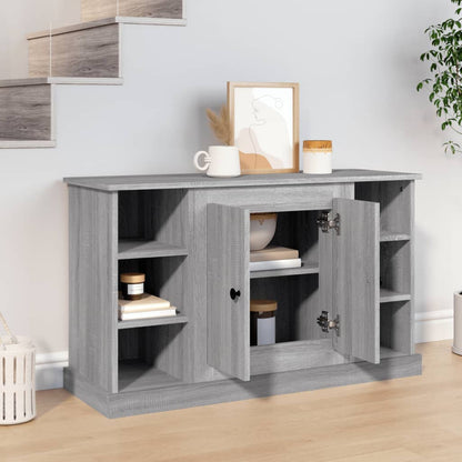 Sideboard Grau Sonoma 100x35,5x60 cm Holzwerkstoff
