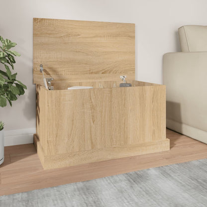 Aufbewahrungsbox Sonoma-Eiche 70 x 40 x 38 cm Holzwerkstoff