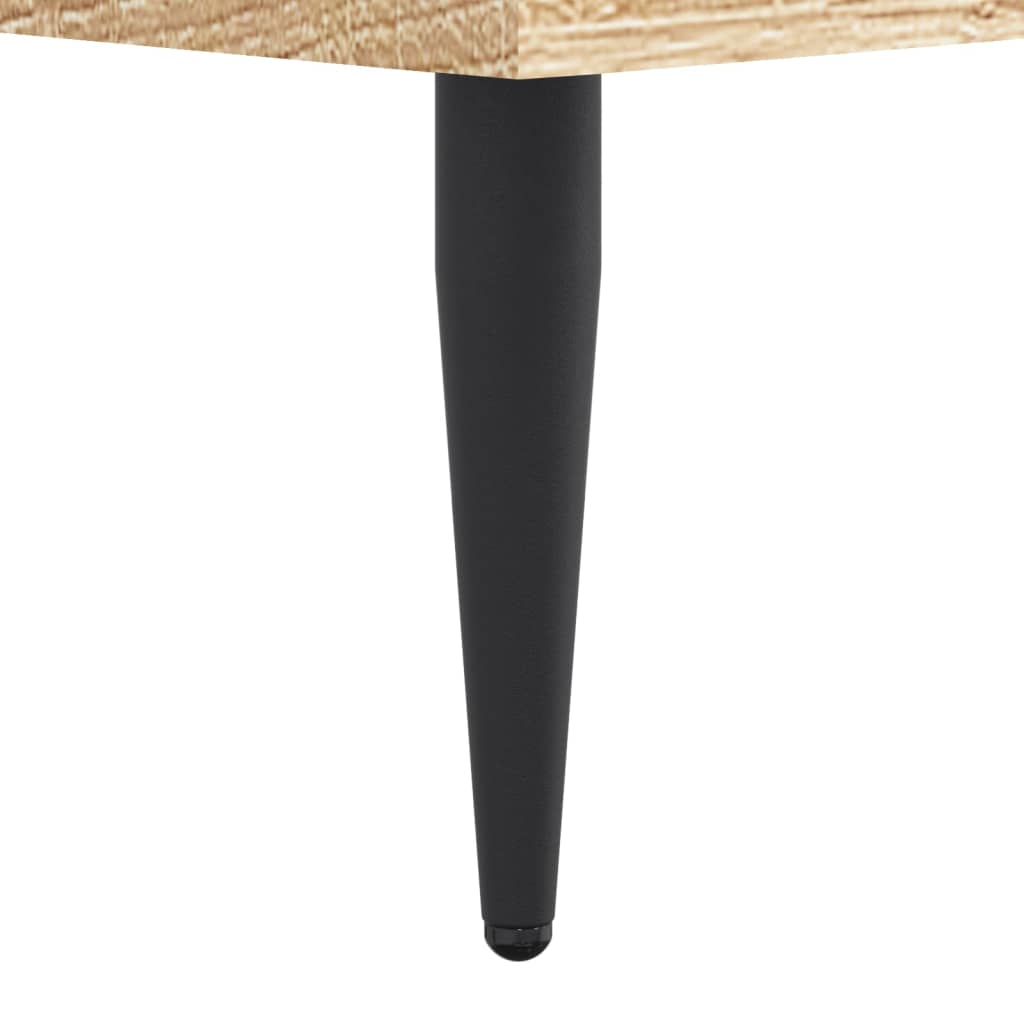 Bettgestell ohne Matratze Sonoma-Eiche 90x190 cm Holzwerkstoff