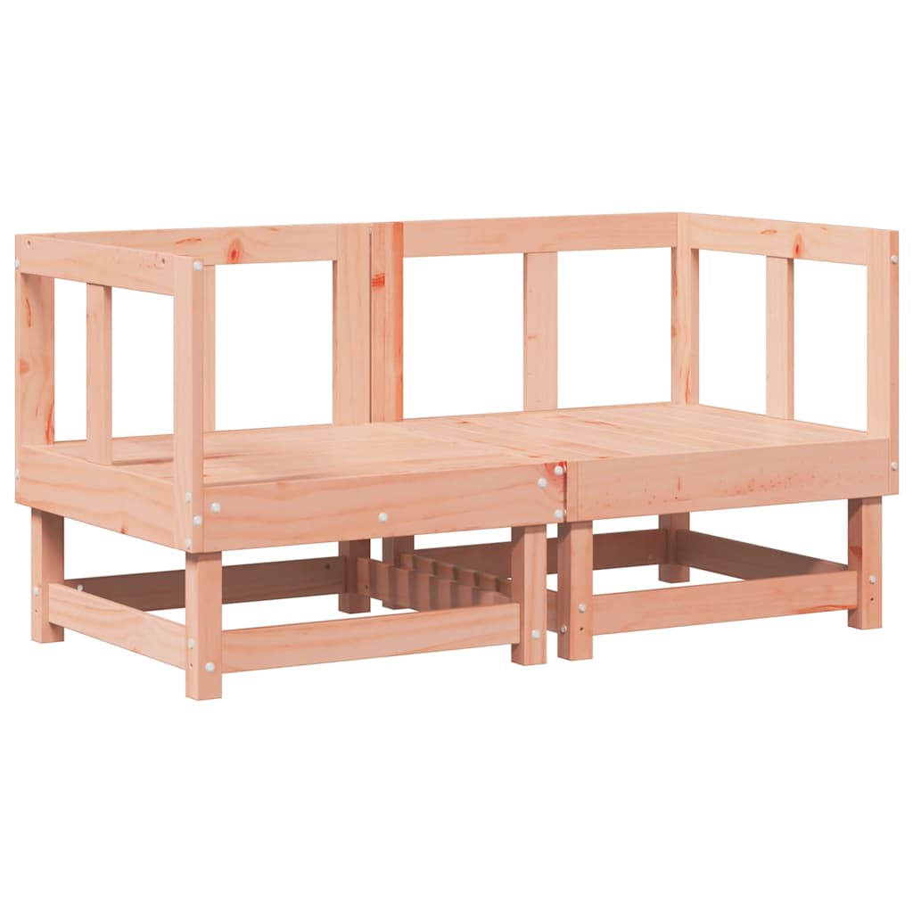 Ecksofas mit Kissen 2 Stk. Massivholz Douglasie