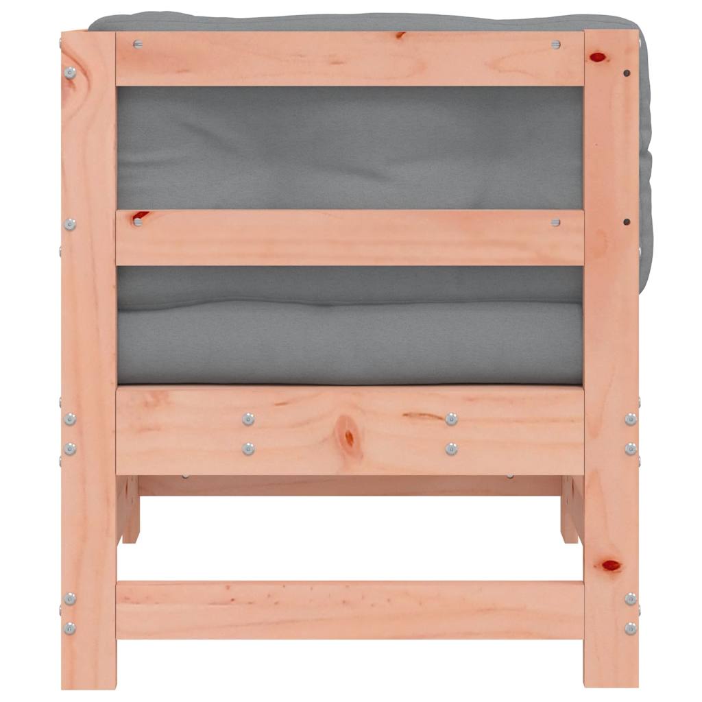 Ecksofa mit Kissen Massivholz Douglasie