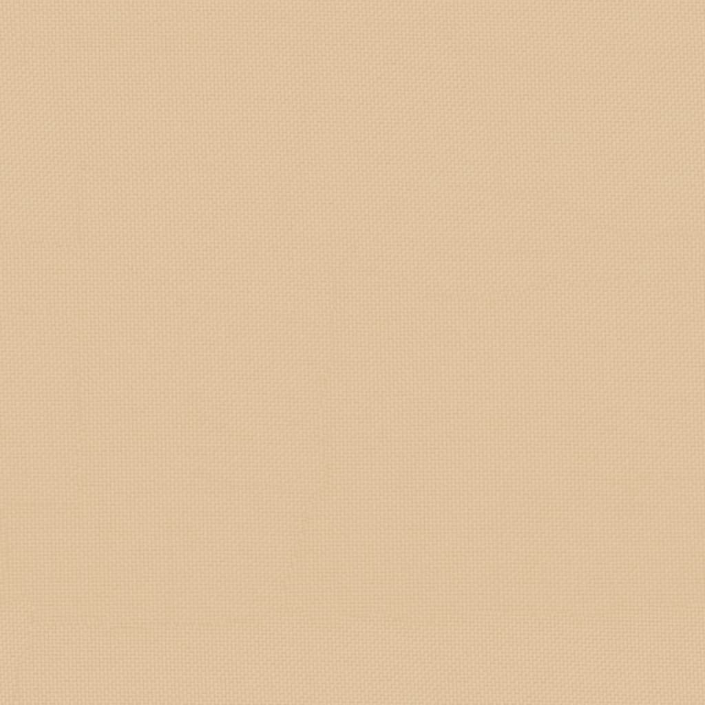 Gartenhocker mit Kissen Massivholz Kiefer