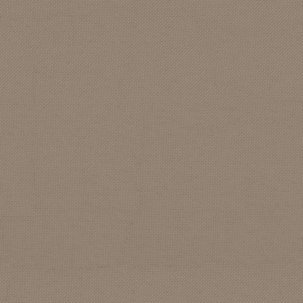 Gartenhocker mit Kissen Honigbraun Massivholz Kiefer