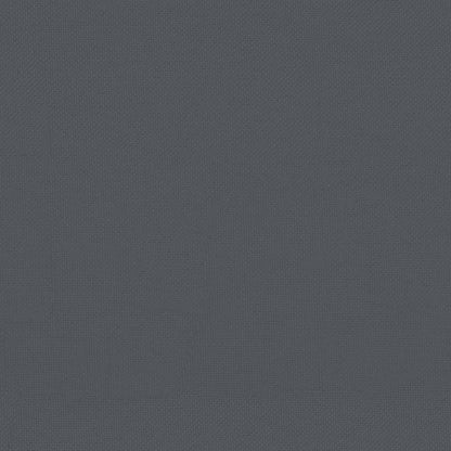 Mittelsofa Schwarz 120x80 cm Massivholz Kiefer