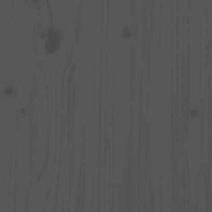 7-tlg. Gartenbar-Set Grau Massivholz Kiefer