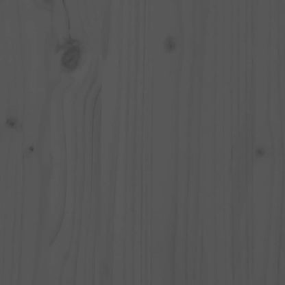 Garten-Mittelsofas 2 Stk. Grau 120x80 cm Massivholz Kiefer