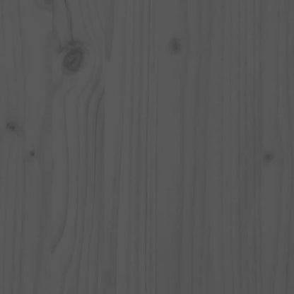 2-tlg. Garten-Lounge-Set Grau Massivholz Kiefer