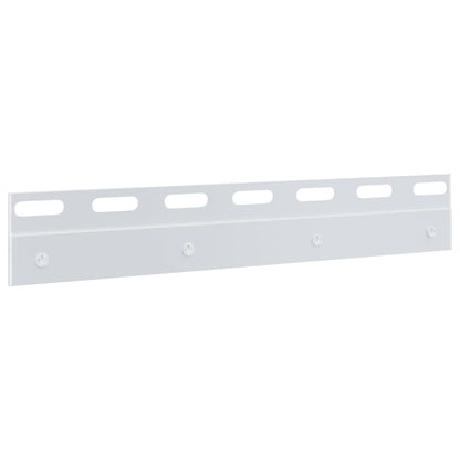 Klemmleisten 4 Stk. Silbern 28 cm Edelstahl