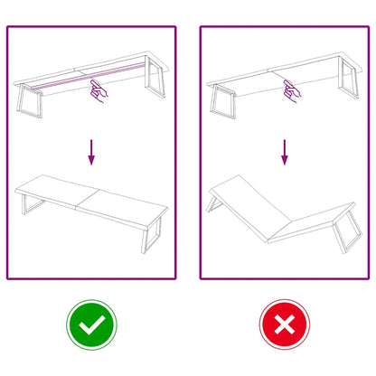 Tischplatte 200x60x(2-4) cm Massivholz Behandelt Baumkante