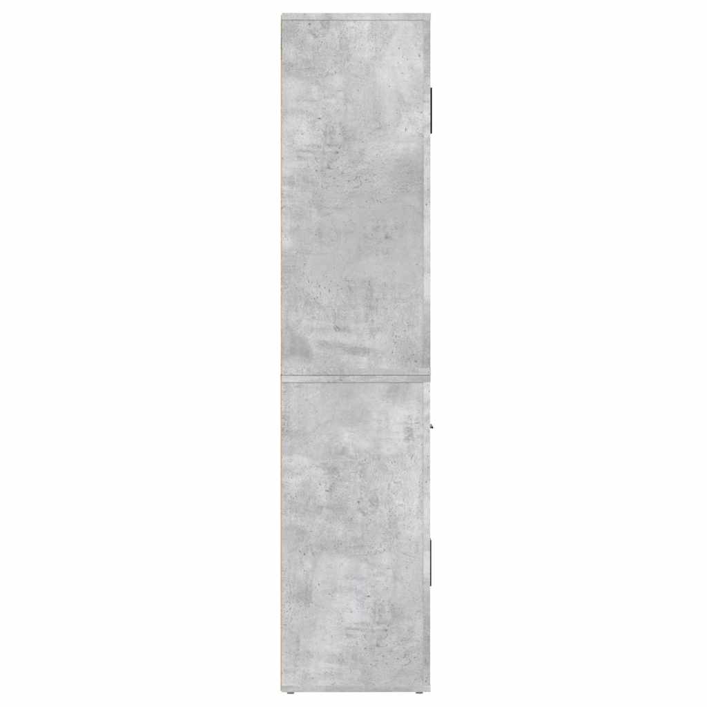 Highboard Betongrau Holzwerkstoff