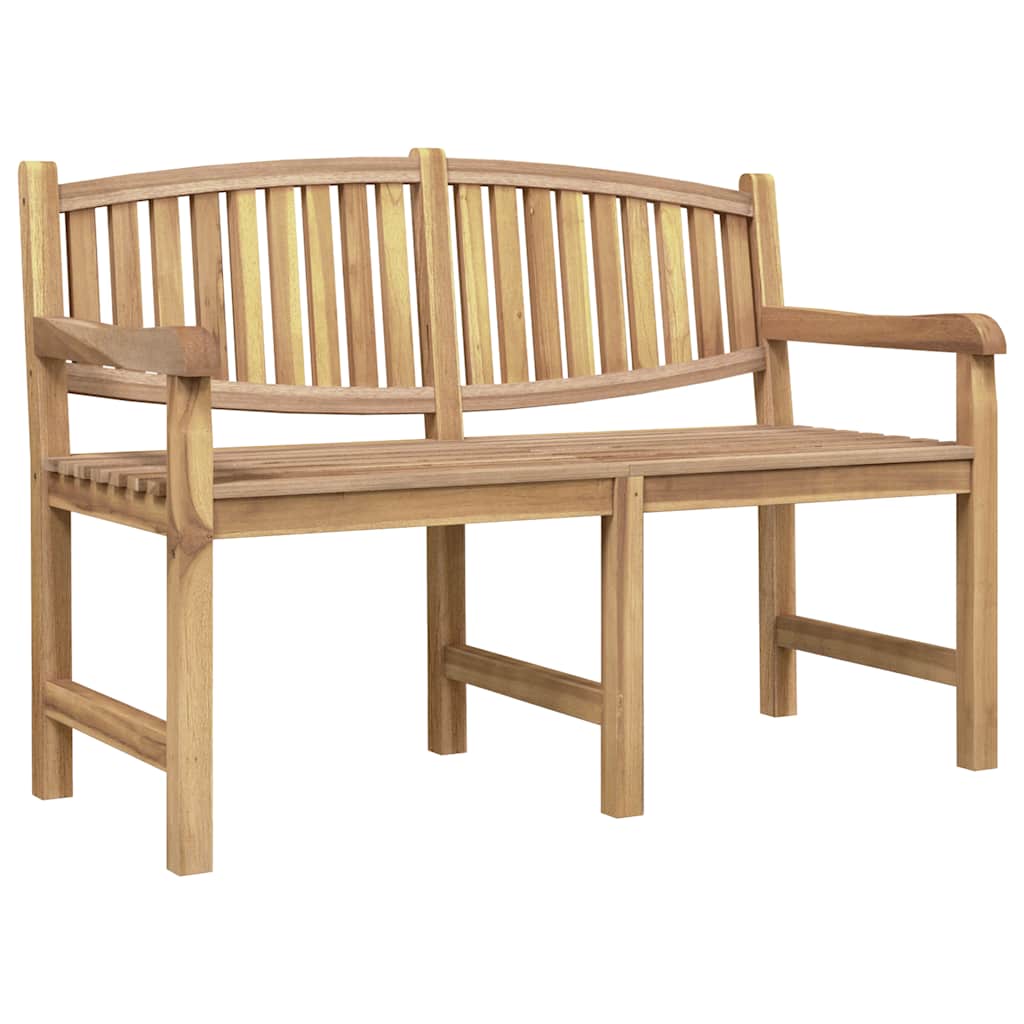 Gartenbank 149,5x60x90 cm Massivholz Teak