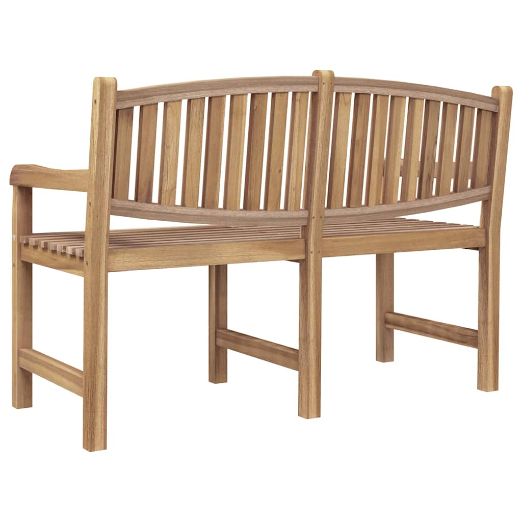 Gartenbank 149,5x60x90 cm Massivholz Teak
